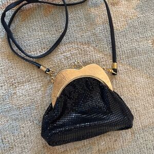Elegant Black vintage Goldco Women's evening bag